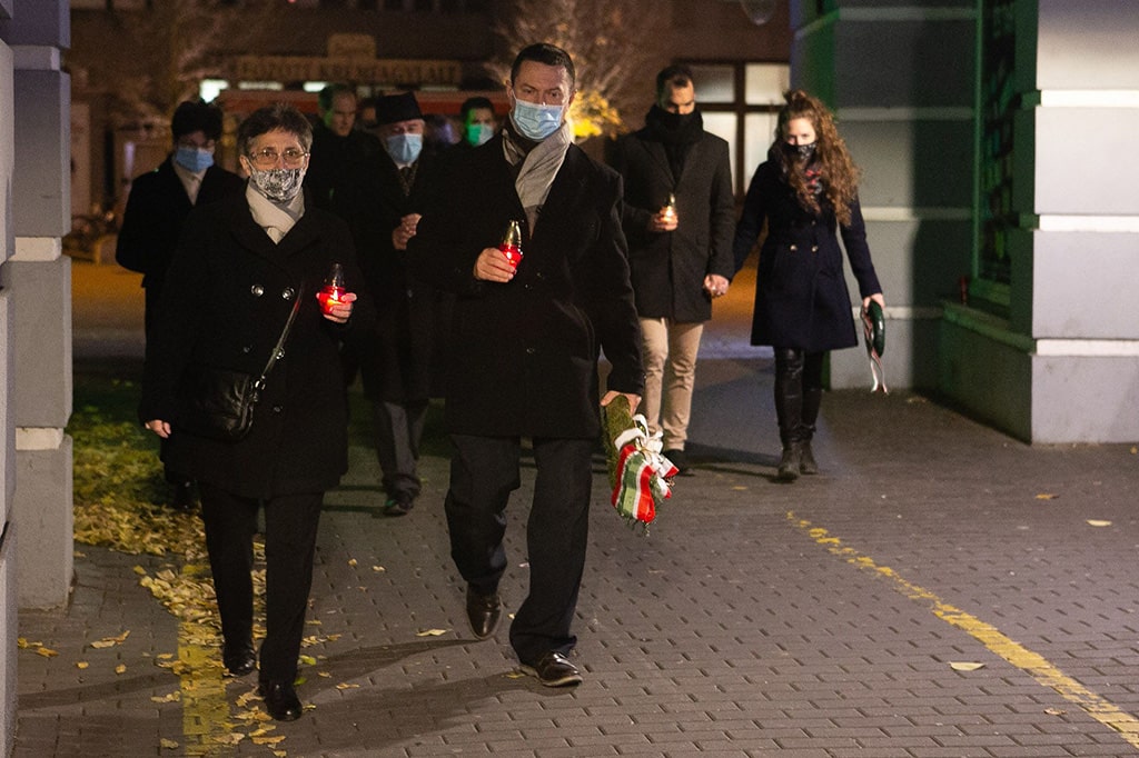 november 4-i megemlékezés 2020.11.05-én Szombathelyen