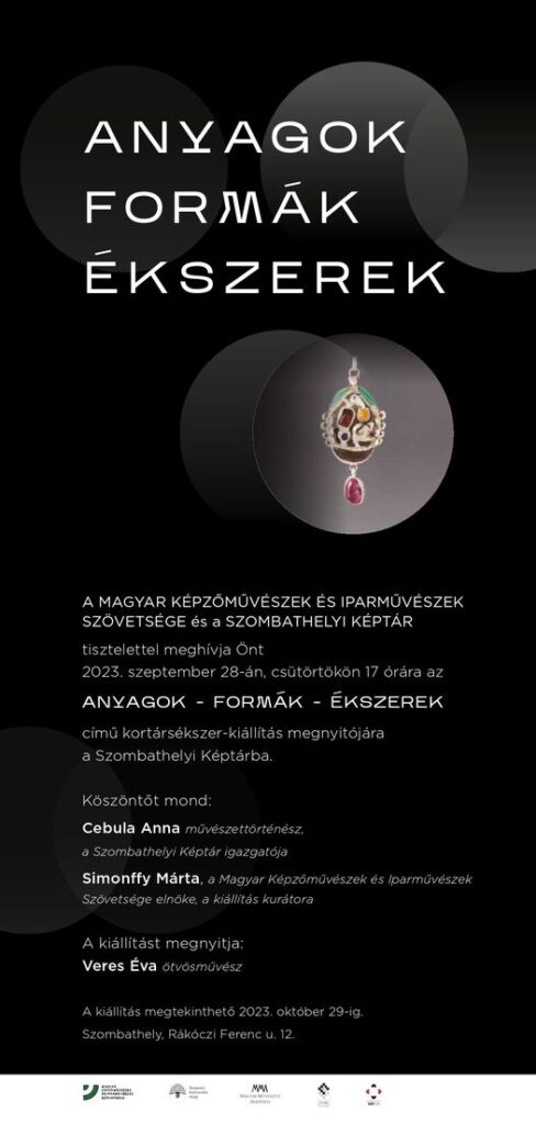 Anyagok - Formák - Ékszerek