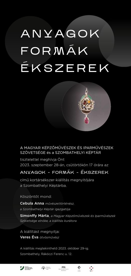 Anyagok - Formák - Ékszerek